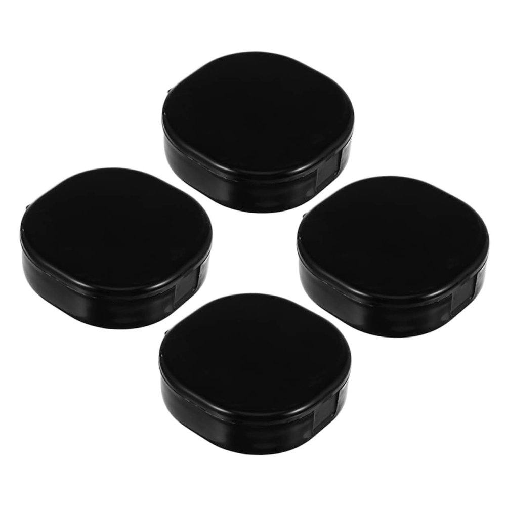 FOMIYES 4Pcs Makeup Brush Cleaning Tool Boxes Eye Shadow Brush Cleaner with Simple Design Lightweight and Portable for Quick Makeup Removal
