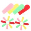 Abaodam 16Pcs Plastic Claw Clip Protector with Antislip Rubber Sleeves for Vending Machine Claw Accessories Compatible with Various Models Easy to Replace and Maintain view 1
