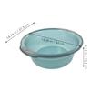 CALLARON 2pcs Large Plastic Wash Basin with Handles for Hand Washing Foot Soaking and Laundry Versatile Dish Tub for Home Use PET Bathing and Vegetable Washing view 2