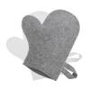Outanaya Exfoliating Bath Gloves 2-Piece Set Thick Felt Scrubber for Sauna Shower Comfortable Massage Mitts for Body Cleansing and Spa Use view 1