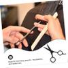 Beavorty 2Pcs Stainless Steel Face Scissors Men Multiuse Beard Shaping Eyebrow Trimming Scissors Lightweight Travel Friendly Grooming Tools for Quick Touch Ups view 3