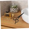 Beavorty 2Pcs Stainless Steel Face Scissors Men Multiuse Beard Shaping Eyebrow Trimming Scissors Lightweight Travel Friendly Grooming Tools for Quick Touch Ups view 4