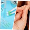 FOYTOKI 350Pcs Ear Piercing Cleaning Floss Ear Hole Cleaner Tool for Aftercare Skin Friendly Material Easy Application for Ear view 2