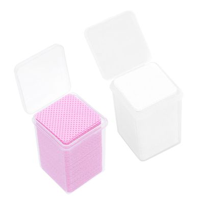 DECORNIJIA 200Pcs Eyelash Extension Wipes Lint Residue Remover Pads for Professional Salon Use Makeup Applications and Personal Care Includes