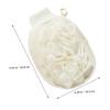 Beatifufu 3Pcs Exfoliating Bath Gloves Durable Body Scrubber Mitts for Deep Cleansing and Dead Skin Removal Ergonomic Design Shower Exfoliator for Spa and Home Use view 2