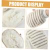 Beatifufu 3Pcs Exfoliating Bath Gloves Durable Body Scrubber Mitts for Deep Cleansing and Dead Skin Removal Ergonomic Design Shower Exfoliator for Spa and Home Use view 3