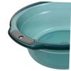 DECORNIJIA Double Handle Wash Basin Set 2pcs Plastic Laundry and Foot Soak Tub Versatile Kitchen and Home Use Convenient Washing Bowl for Adults and Boys and Girls view 3