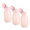 Didiseaon 3Pcs Travel Toiletries Bottles Refillable Leak Containers for Shampoo Conditioner Lotion Durable Reusable Travel Essentials for Frequent Travelers view 1