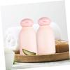 Didiseaon 3Pcs Travel Toiletries Bottles Refillable Leak Containers for Shampoo Conditioner Lotion Durable Reusable Travel Essentials for Frequent Travelers view 4