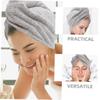 Cabilock 2Pcs Super Absorbent Dry Hair Cap Towels Coral Fleece Quick Dry Hair Wraps for Long Hair Efficient Hair Drying for Home Use and Spa view 4