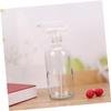 FRCOLOR 2Pcs Refillable Glass Bottles Clear Liquid Bottles for Home Cleaning Non Slip Handle for and Flowers Durable and Easy to Clean view 4