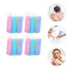 CALLARON Exfoliating Soap Pouch 20pcs Multi-layer Mesh Soap Saver Bags for Shower Facial Cleansing and Foaming Drawstring Closure view 4