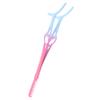 SHERCHPRY Eyelash Clamp Metal Tweezer with Comb Durable Beauty Tool for Applying and Adjusting False Lashes Stylish and Gradient Design for Makeup Lovers view 1