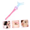 SHERCHPRY Eyelash Clamp Metal Tweezer with Comb Durable Beauty Tool for Applying and Adjusting False Lashes Stylish and Gradient Design for Makeup Lovers view 4