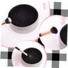 PartyKindom 4Sets Activated Carbon Sponge Makeup Brush Cleaner Box for Efficient Removal of Powder and Dark Colors Tool for Womens Cosmetic Supplies view 3