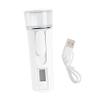 IWOWHERO 1Pc Handheld Nano Facial Mister USB Rechargeable Humidifier for White Portable Spray for Home Car and Office Use Easy to view 1