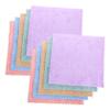Abaodam 10Pcs Fleece Washcloths Soft and Absorbent Face Towels for Makeup Removal Shower and Daily Use view 1