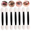 Healeved 4Bags Dual Sided Eyeshadow Applicator Brushes Compact Makeup Tool for Women Soft Sponge Heads for Eye Makeup Reusable and Easy to Use for Home and Salon Use view 2