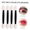 Healeved 4Bags Dual Sided Eyeshadow Applicator Brushes Compact Makeup Tool for Women Soft Sponge Heads for Eye Makeup Reusable and Easy to Use for Home and Salon Use view 3