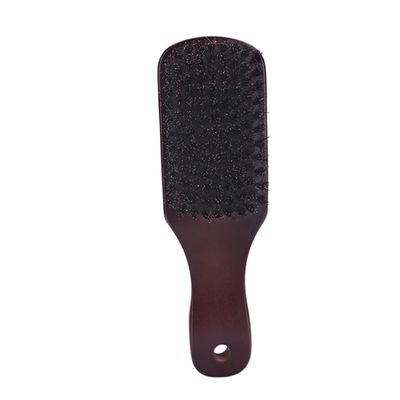 Beavorty Beard Brush for Men Soft Boar Bristle Grooming Brush Wooden Handle for Cleaning and Styling Mustaches and Beards for Daily Use