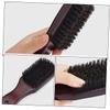 Beavorty Beard Brush for Men Soft Boar Bristle Grooming Brush Wooden Handle for Cleaning and Styling Mustaches and Beards for Daily Use view 3