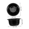 Beavorty Reusable Shaving Bowl for Men Lightweight Plastic Shaving Mug for Easy Lathering Durable Shaving Cup for Travel and Daily Use Shaving Accessories view 2