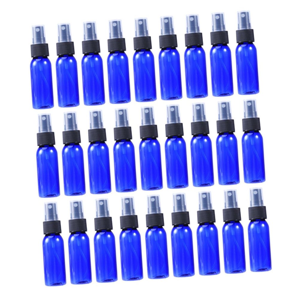 50Pcs 30ml PET Spray Refill Bottles for Body Wash Shampoo Travel