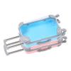 Beaupretty 2Pcs Mini Eyelash Organizer Case Telescopic Handle Travel Makeup Container Shockproof Design for Lashes for Daily Use Party Favors view 1