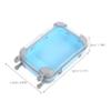 Beaupretty 2Pcs Mini Eyelash Organizer Case Telescopic Handle Travel Makeup Container Shockproof Design for Lashes for Daily Use Party Favors view 2