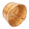Beaupretty Wooden Foot Soaking Tub with Ergonomic Handles Durable Foot Bath Basin for Relaxing Soak Spacious Design for Comfort for Home Foot Care view 1