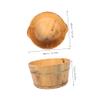 Beaupretty Wooden Foot Soaking Tub with Ergonomic Handles Durable Foot Bath Basin for Relaxing Soak Spacious Design for Comfort for Home Foot Care view 2
