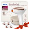 Philips Lumea 9000 Series IPL Hair Removal Device, Visible Permanent Laser Hair Reduction Done at Home, for Women & Men, SenseIQ Technology, 4 Attachments for Body, Face, Bikini & Underarms, BRI984/03 view 1