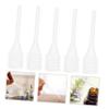 ABOOFAN 50Pcs Transparent Liquid Transfer Pipettes Essential Oil Dropper for Accurate Dispensing Easy to Use Pe Material with Spring Control for Perfume and Liquid Extraction view 3