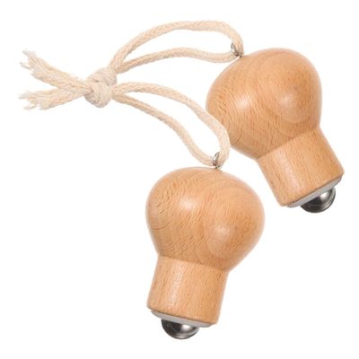 Beaupretty 2Pcs Face Massage Rollers Simulated Bulb Design for Relaxation Skincare Facial Massaging Tool for Home Use Enhances Absorption User Experience