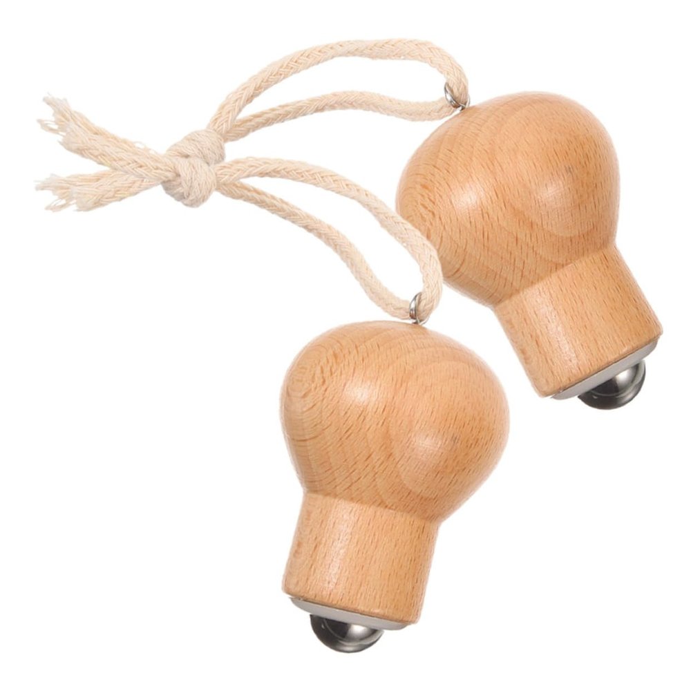 Beaupretty 2Pcs Face Massage Rollers Simulated Bulb Design for Relaxation Skincare Facial Massaging Tool for Home Use Enhances Absorption User Experience