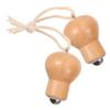 Beaupretty 2Pcs Face Massage Rollers Simulated Bulb Design for Relaxation Skincare Facial Massaging Tool for Home Use Enhances Absorption User Experience view 1