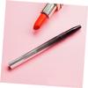 WOFASHPURET Retractable Dual-Ended Lip Brush Portable Metal Gradient Lipstick Applicator for Makeup Flexible Mini Lip Gloss Brush for Travel view 4