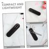 Beaupretty 2Sets Double Sided Stainless Steel Nail File with Slip Handle Portable Durable Nail Buffer for Manicure Travel Nail Shaper with Protective Case for Home view 3