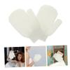 Beaupretty 2Pcs Exfoliating Mitts for Body Scrubbing Gloves for Deep Cleansing Durable Bathing Tools for Skin Care for Unisex Use Absorbent Toweling Material view 4