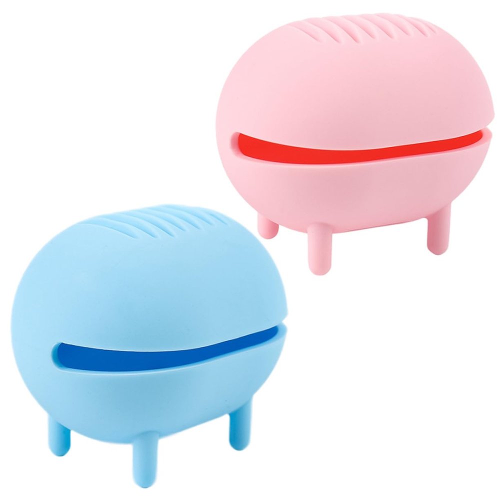 Beavorty 2Pcs Portable Makeup Puff Box Breathable Cosmetic Sponge Holder for Travel Cute Makeup Blender Storage for Girlfriends Moms and Friends