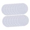 PartyKindom 20Pcs Eyebrow Pencil Sandpaper Pads Versatile Tool for Fine Sanding Nail Filing Art Pencils Smooth Finish for Makeup Crafting view 1