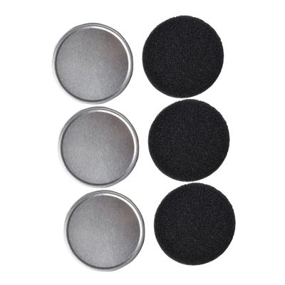 Beaupretty 3Sets Makeup Brush Cleaning Tool Compact Sponge Box for Quick Cleansing for Home Travel Lightweight Design with Each with Sponge Case