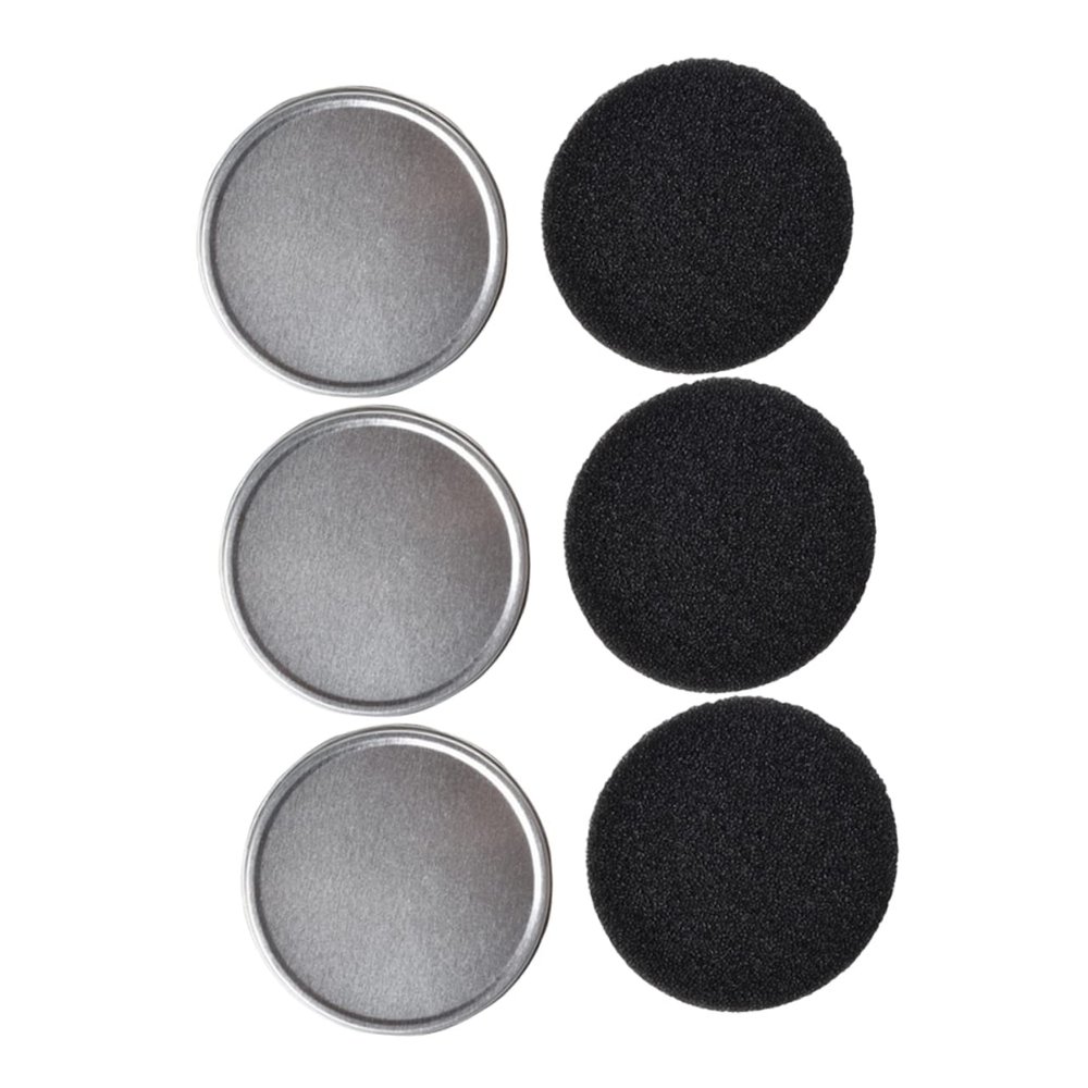 Beaupretty 3Sets Makeup Brush Cleaning Tool Compact Sponge Box for Quick Cleansing for Home Travel Lightweight Design with Each with Sponge Case