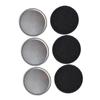 Beaupretty 3Sets Makeup Brush Cleaning Tool Compact Sponge Box for Quick Cleansing for Home Travel Lightweight Design with Each with Sponge Case view 1