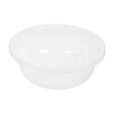 Cabilock Transparent Foot Bath Tub for Soaking Feet Capacity Plastic Wash Basin Face Wash Basin for Bathroom Water Tub for Daily Use
