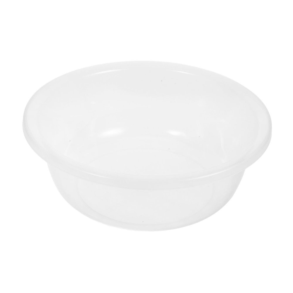 Cabilock Transparent Foot Bath Tub for Soaking Feet Capacity Plastic Wash Basin Face Wash Basin for Bathroom Water Tub for Daily Use