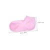 CALLARON 5Pairs Moisturizing Gel Socks for Women Silicone Foot Soaking Socks for Dry Cracked Feet Elastic Fit Soft Comfortable Foot Care for Home view 2