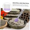 GANAZONO Silicone Beauty Wax Spatula Set 5-Piece Curved Applicator for Hand and Foot Care Reusable Non-Stick Waxing Tool for Home Salon Use view 3