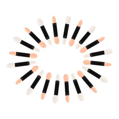 EPIGEIST 20Pcs Disposable Double Headed Eyeshadow Brush for Women Lightweight Makeup Applicator for Travel Parties and Daily Use Convenient and Portable Eyeshadow Brush Kit