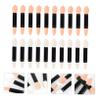EPIGEIST 20Pcs Disposable Double Headed Eyeshadow Brush for Women Lightweight Makeup Applicator for Travel Parties and Daily Use Convenient and Portable Eyeshadow Brush Kit view 4
